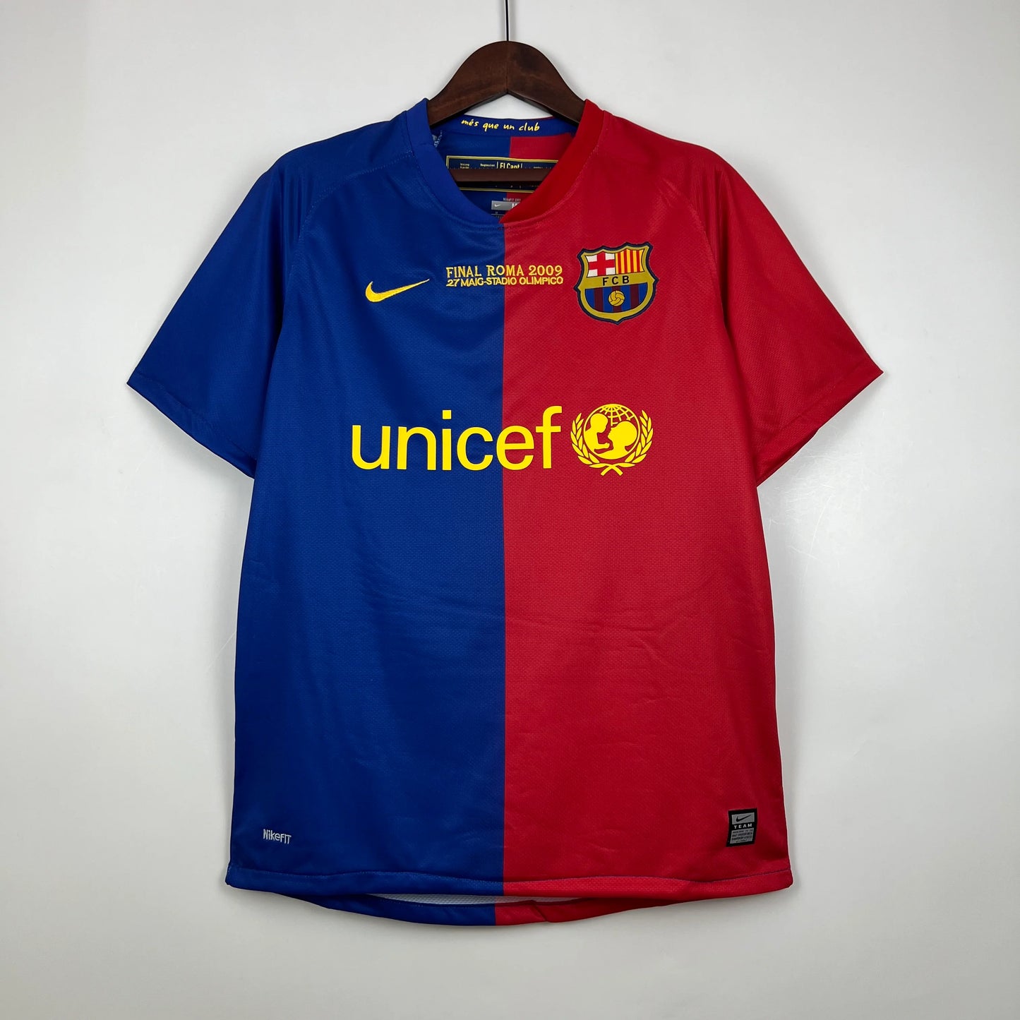 2009 FC BARCELONA CHAMPIONS LEAGUE FINAL KIT